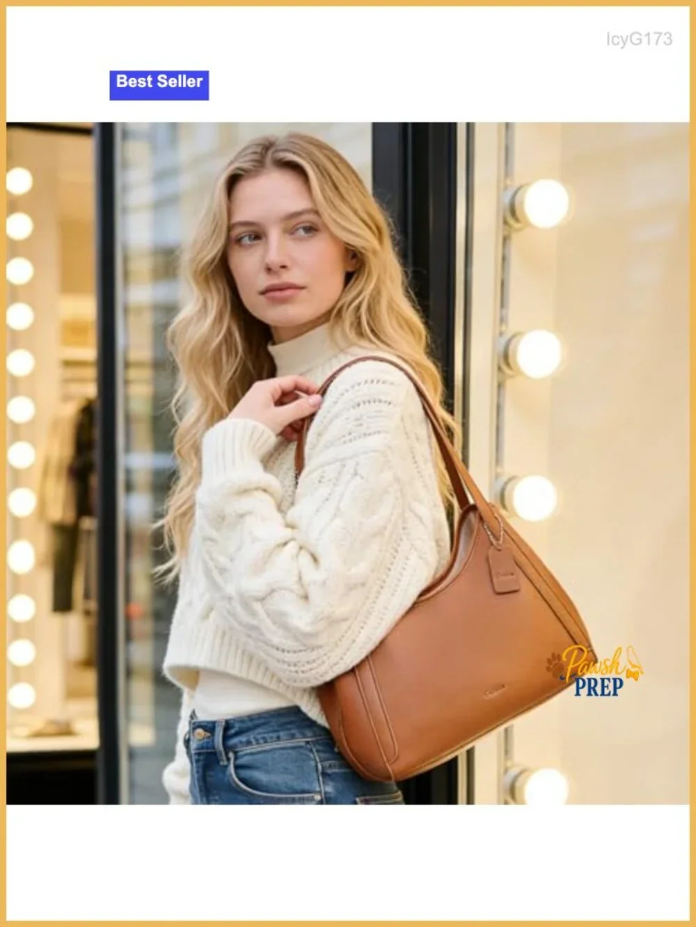 Vegan Leather Hobo Bag for Women Stylish Shoulder Handbag with Multiple Pockets